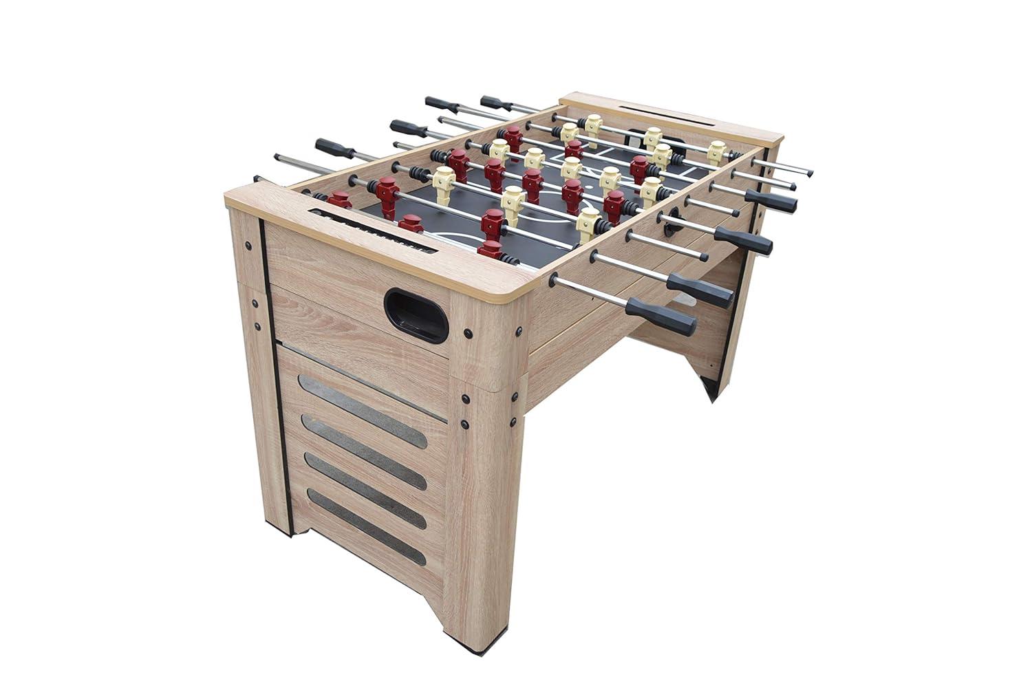 Hathaway Games Madison Multi Game Table with Foosball, Glide Hockey, Table Tennis, Billiards, Shuffleboard and Bowling