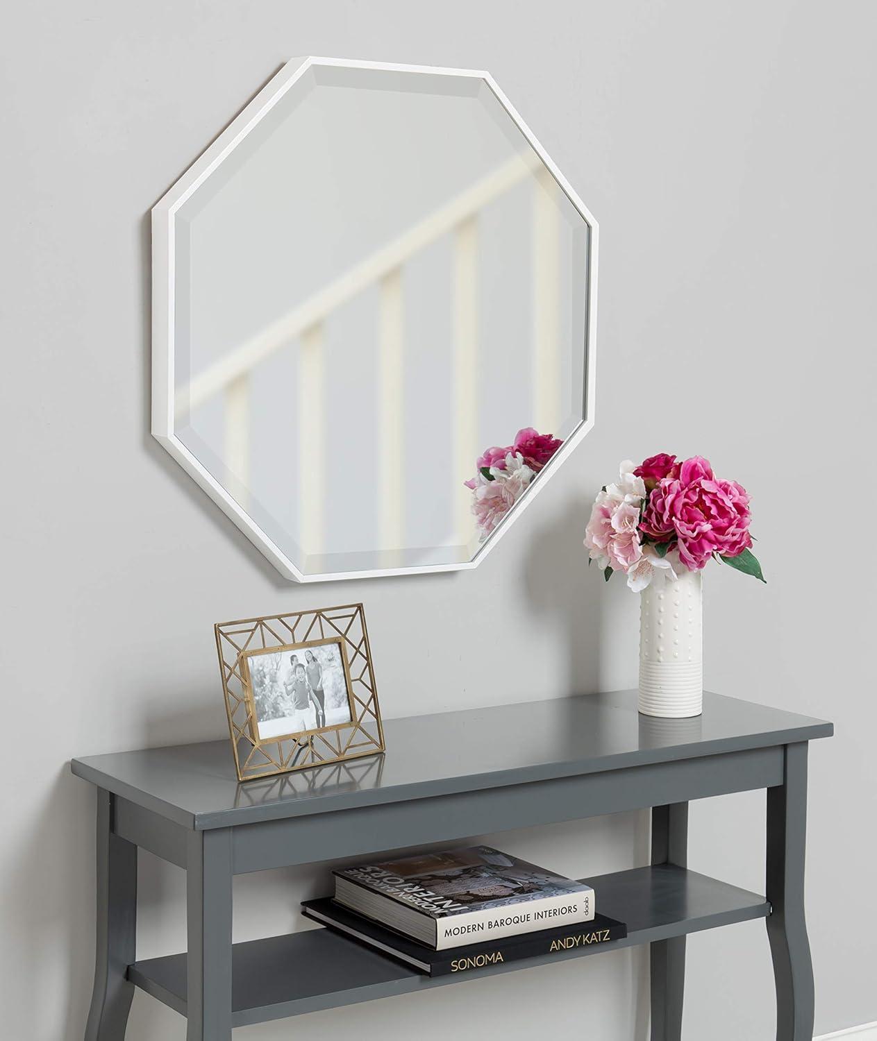 Rhodes Framed Octagon Wall Mirror - Kate and Laurel