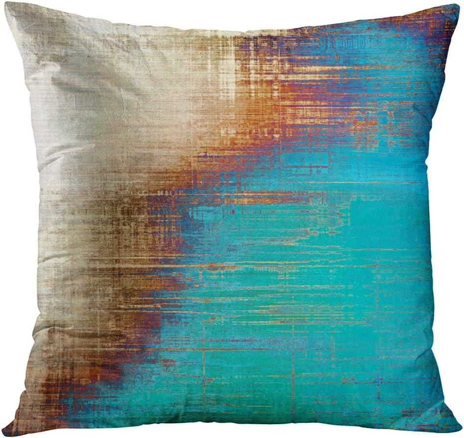 Abstract Multicolor Polyester Standard/Queen Pillowcase Set