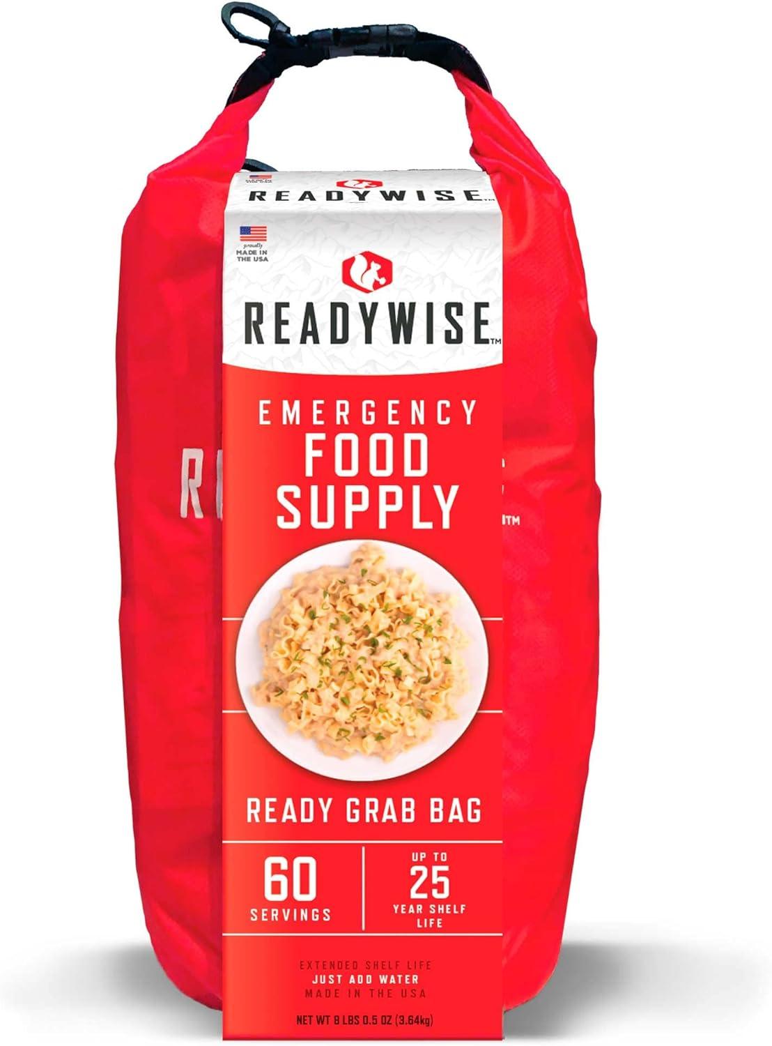 ReadyWise Red Emergency 7-Day Gluten-Free Food Supply Bag