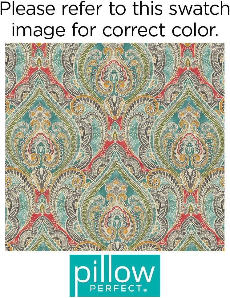 Pillow Perfect Floral Indoor/Outdoor Reversible Throw Pillow (Set of 2)
