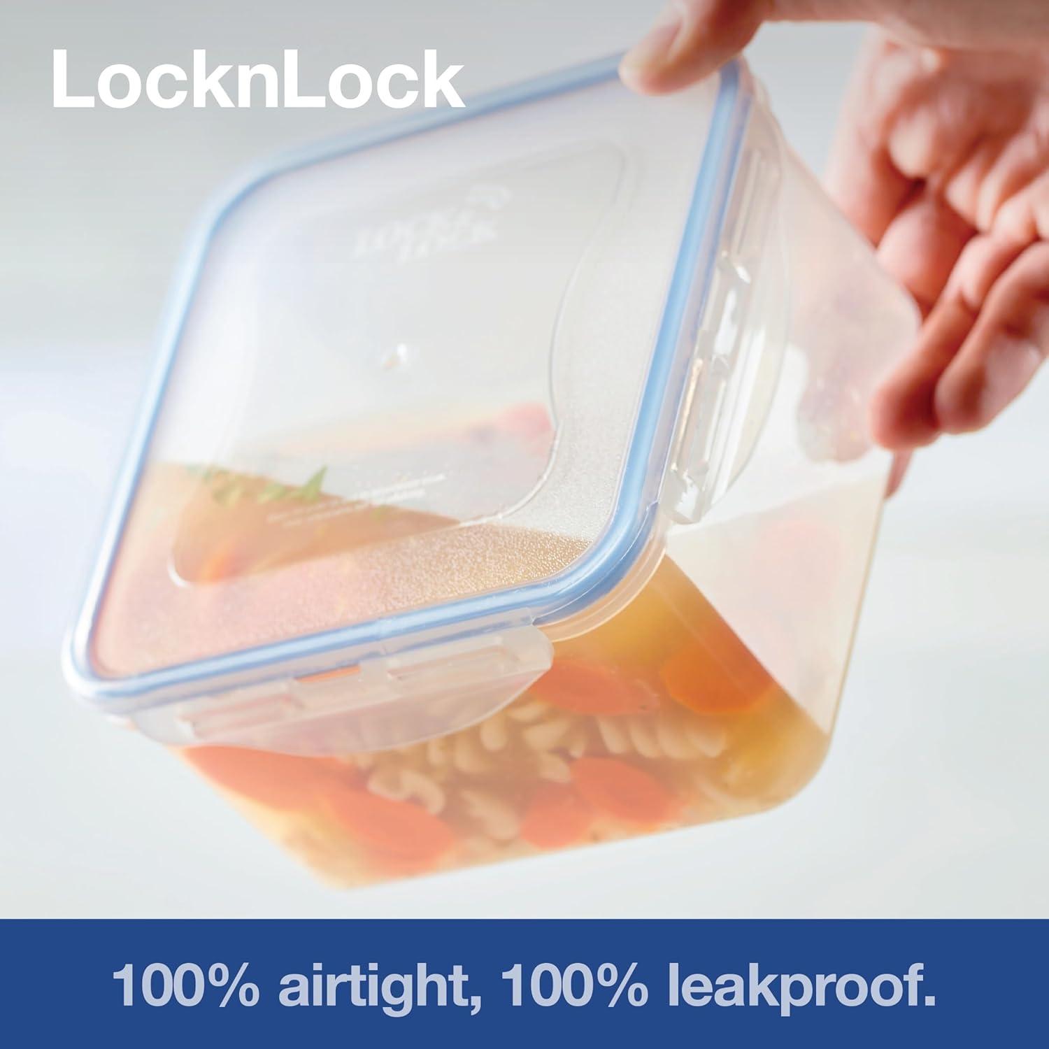 LocknLock Food Storage - Set of 5 Containers and 5 Lids
