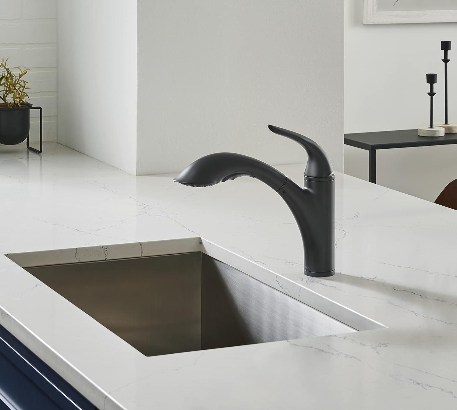 Antioch Single Handle Pull-Out Kitchen Faucet