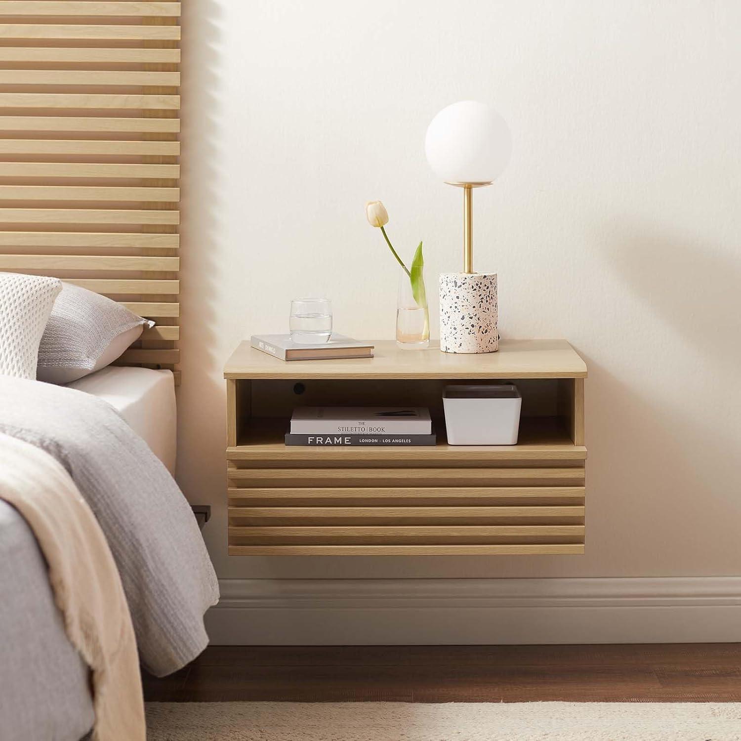 Modway Render Wall-Mount Nightstand