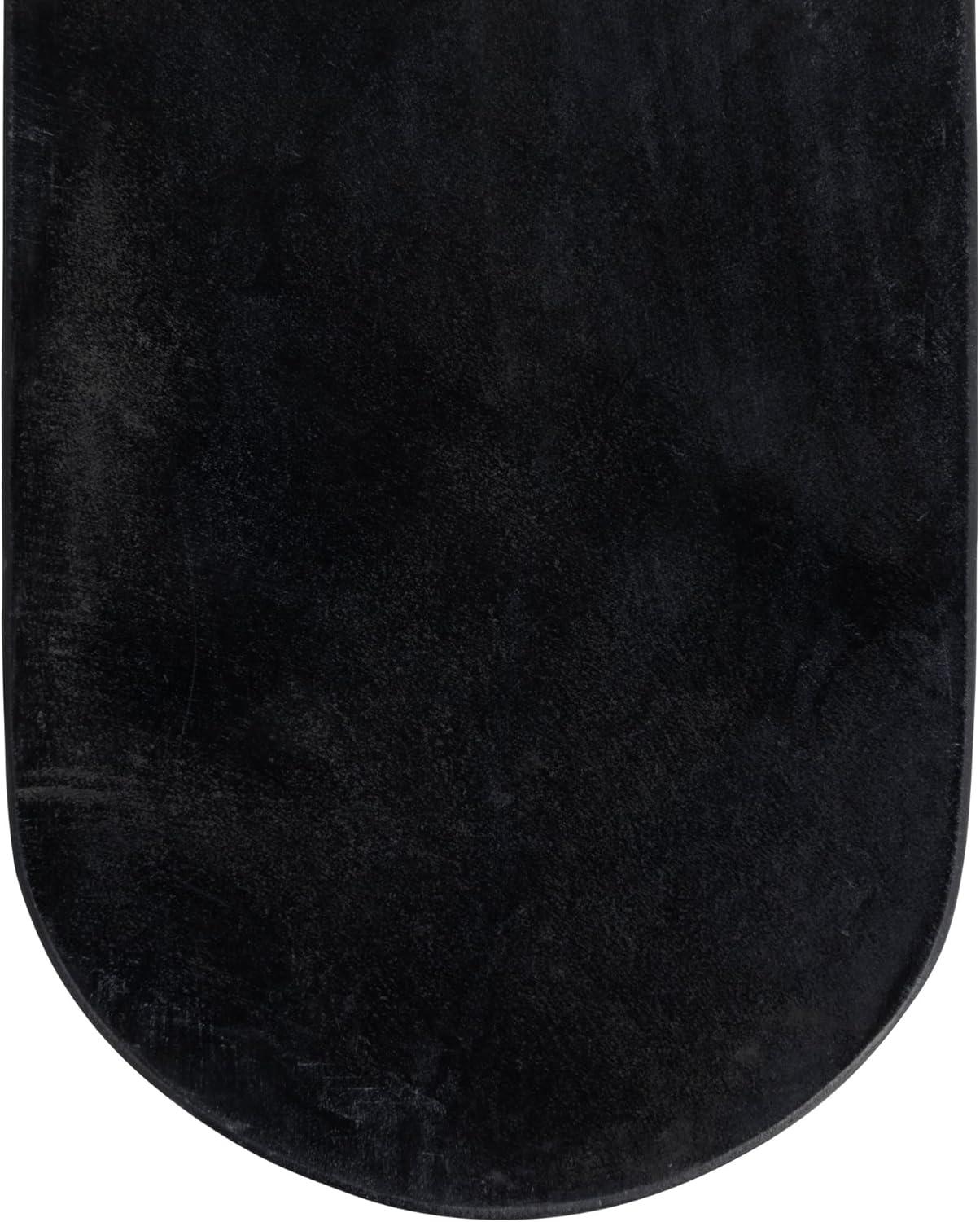 Bloomingville Oval Marble Serving Board, Black