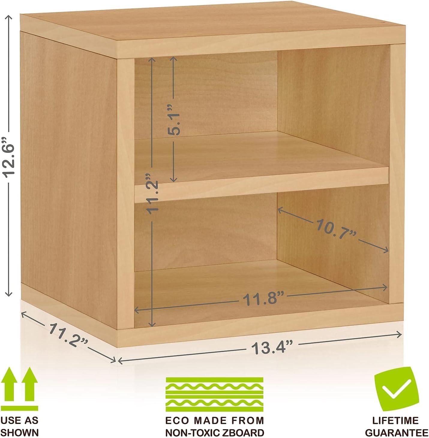 Way Basics Closet Organizer and Storage - Modular Connect Shelf Cube (Tool-free Assembly)