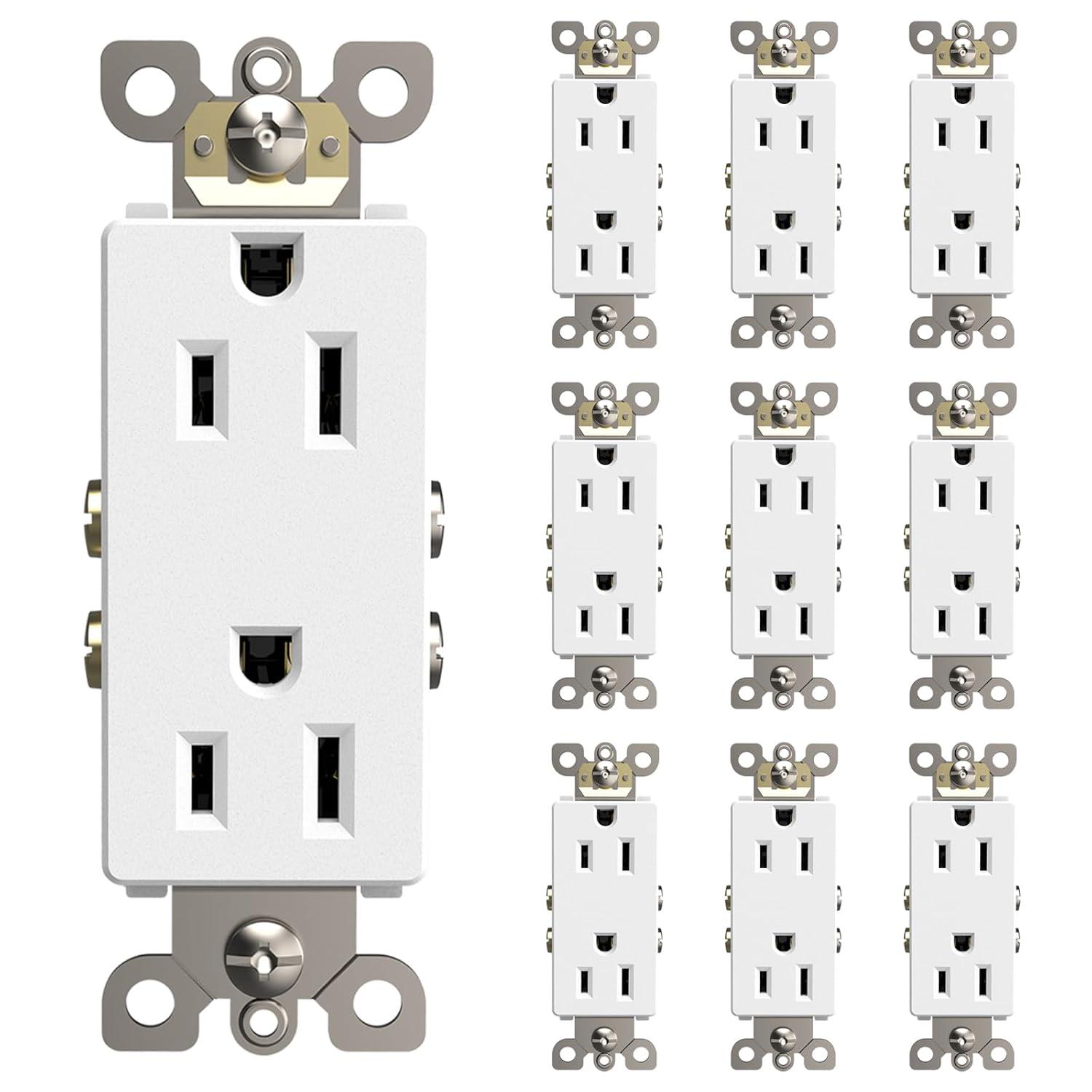 15 Tamper Resistant Decorator Outlet