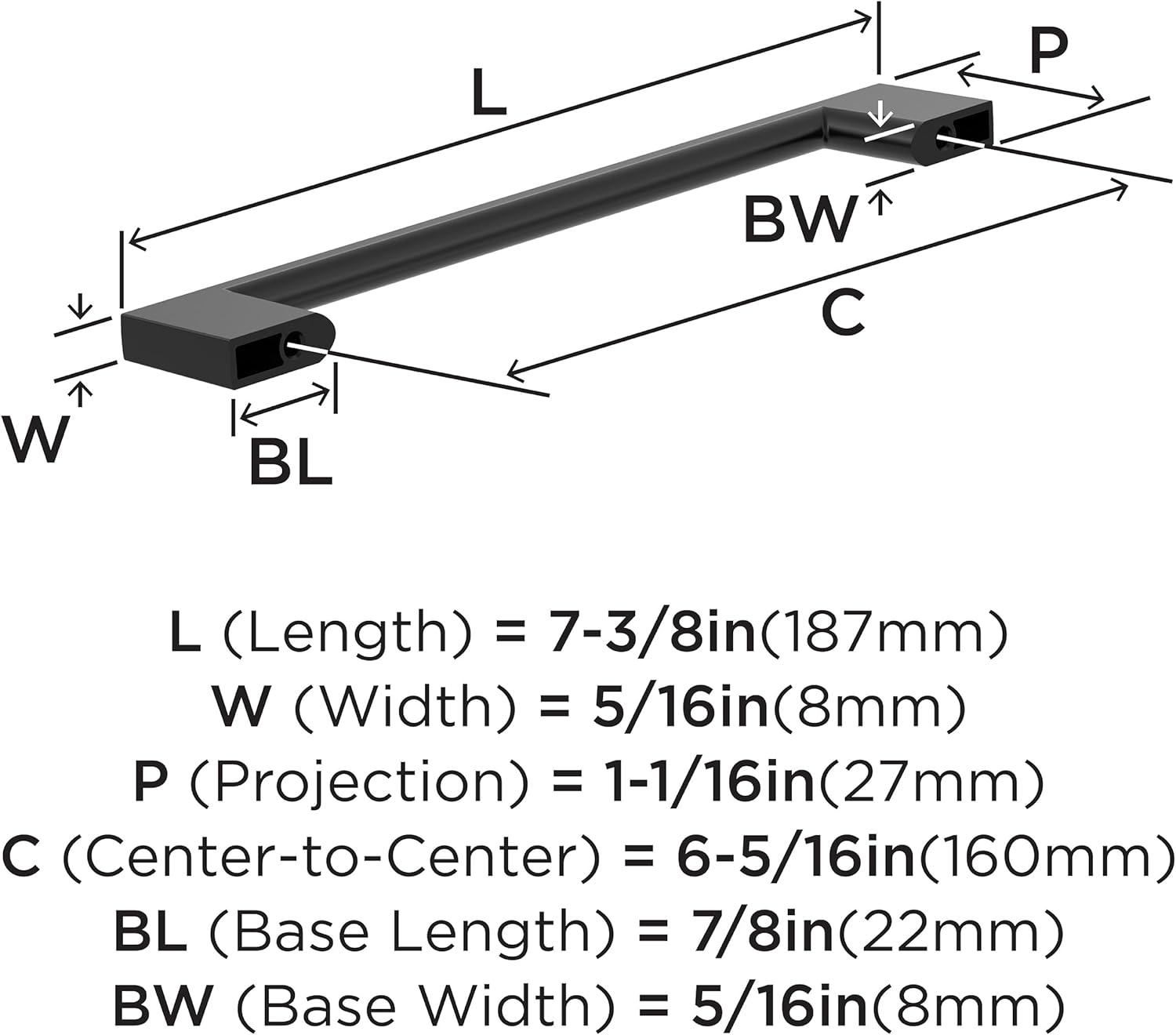 6 5/16" Center Handle Pull Multipack