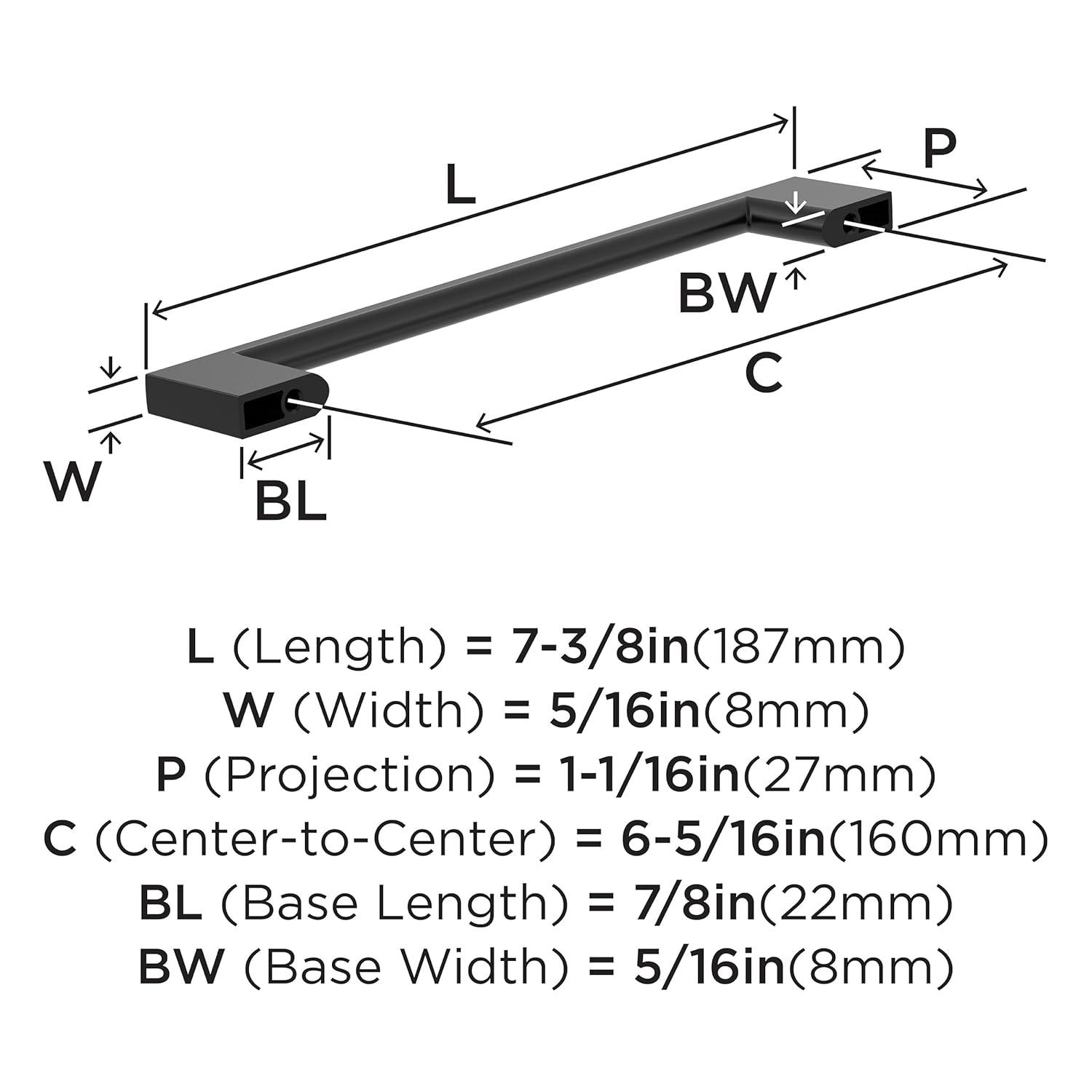 6 5/16" Center Handle Pull Multipack