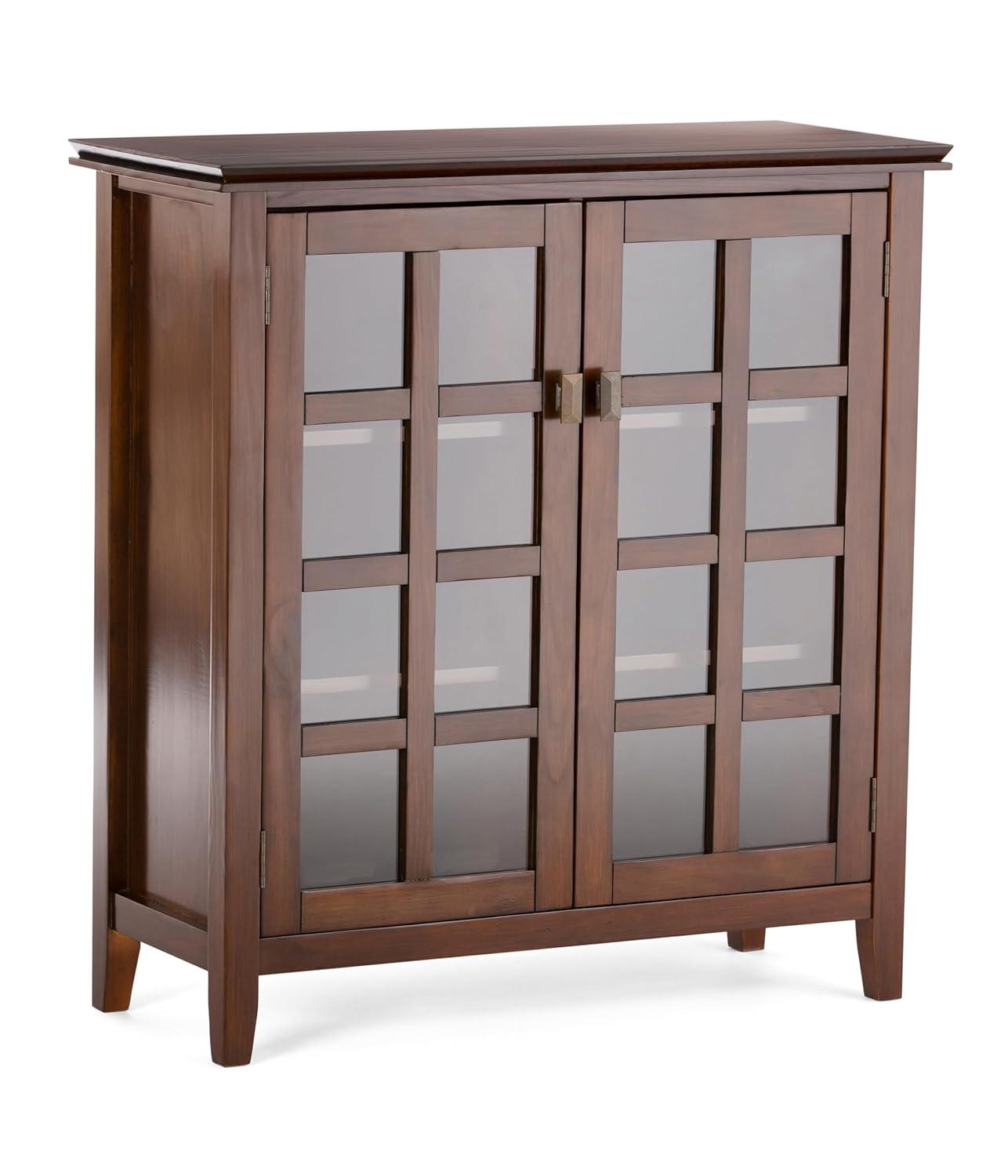 Simpli Home Artisan SOLID WOOD Medium Storage Cabinet