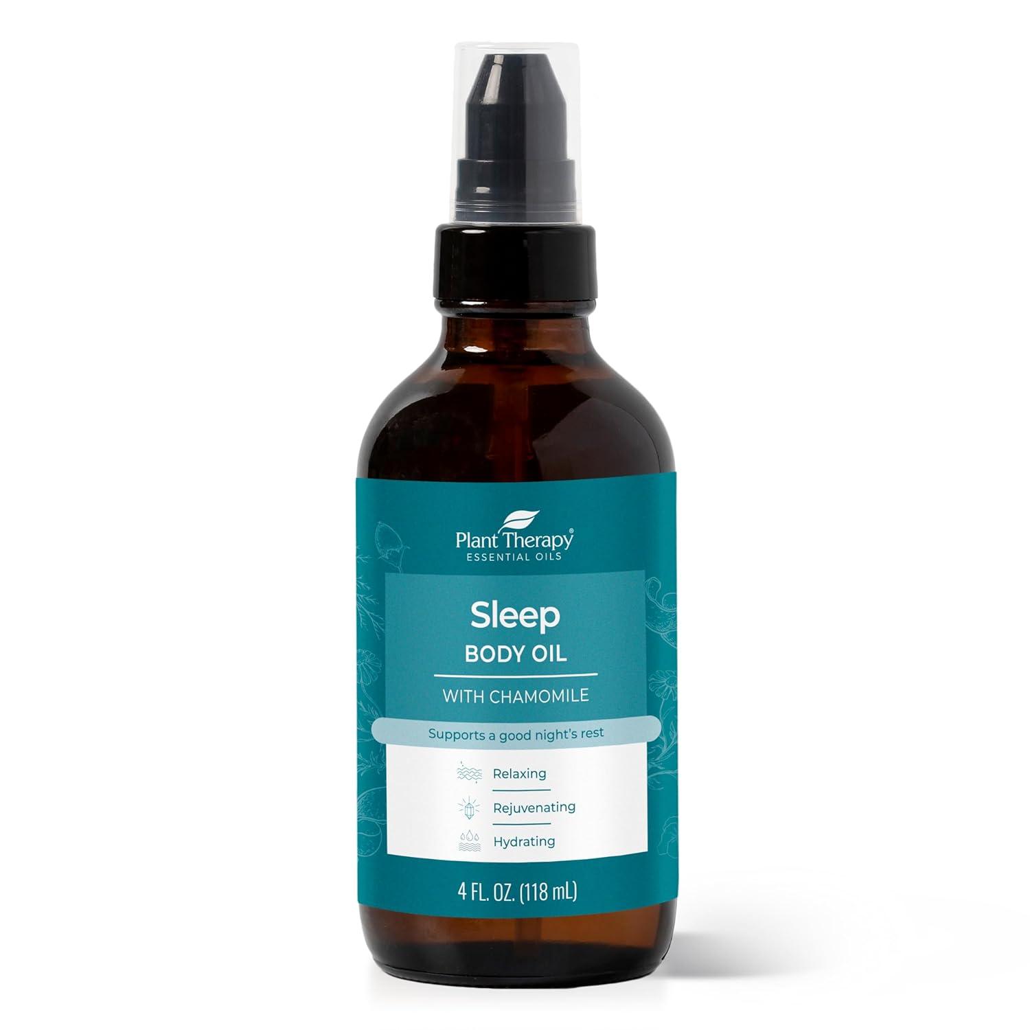 Sleep Body Oil with Chamomile and Natural Oils, 4 oz