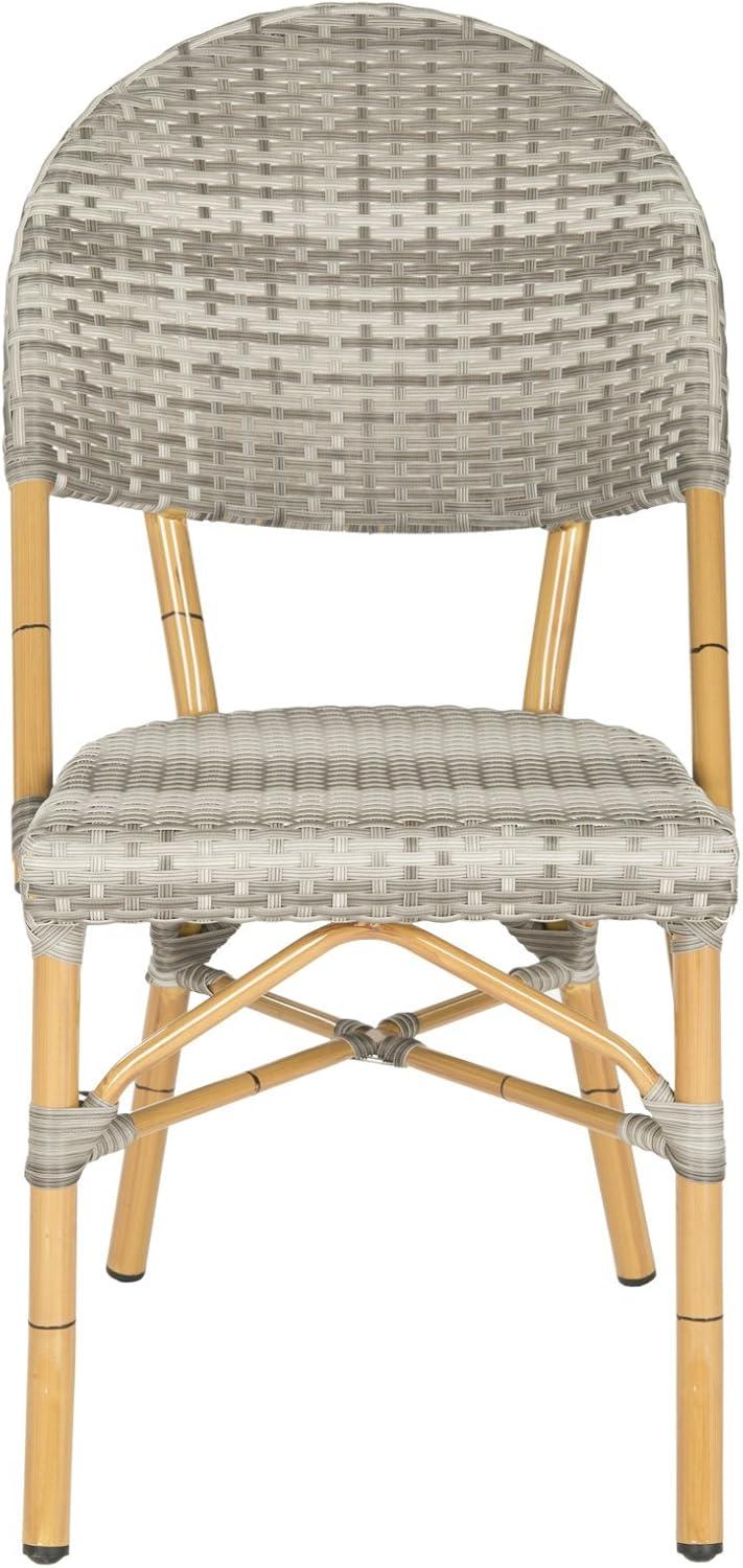 Safavieh Barrow Outdoor Patio Stacking Chair, Set of 2 - Brown