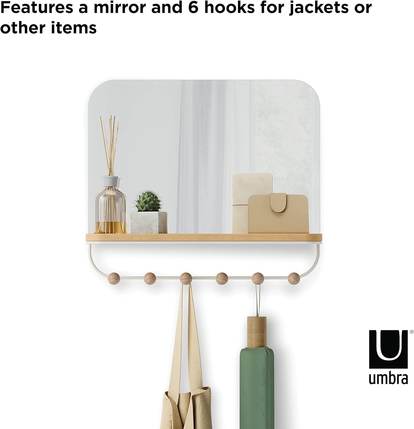 Estique Multi-Hook Mirror