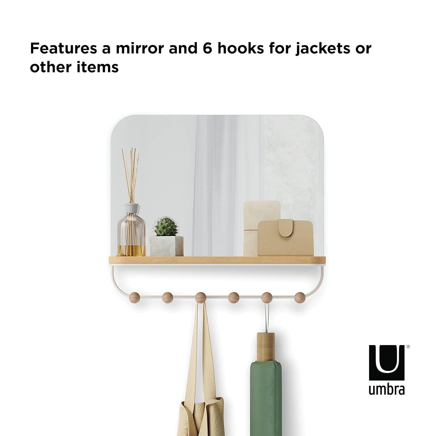 Estique Multi-Hook Mirror
