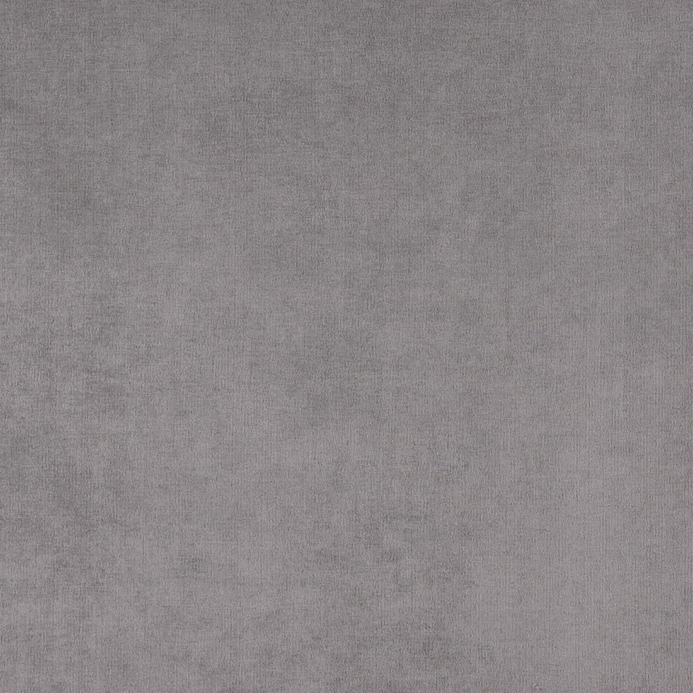 Heidi Velvet Dining Accent Chair Gray - Armen Living: Chrome Legs, Soft Polyester Upholstery, Modern Style