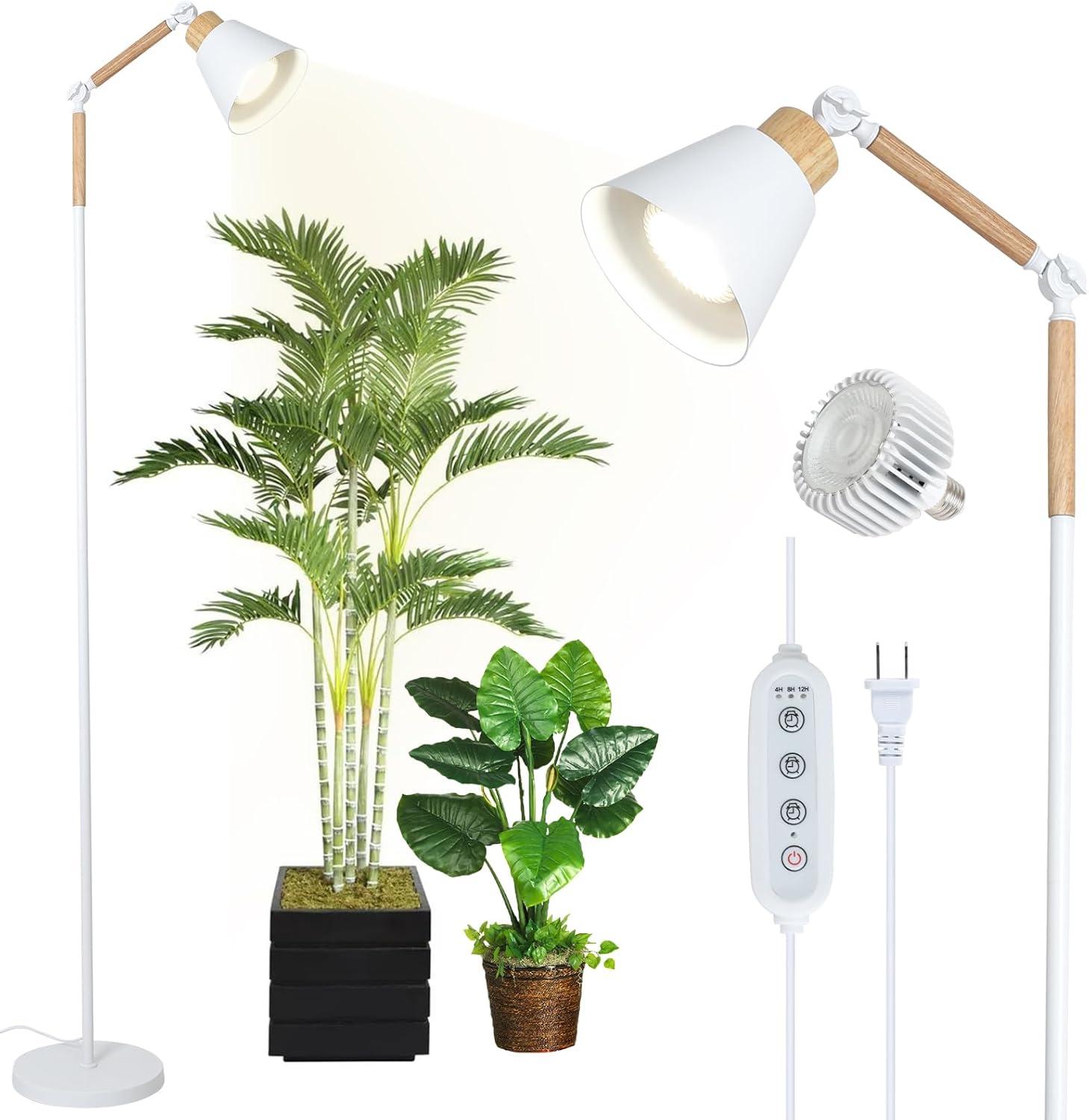 Adjustable White Full Spectrum Indoor Plant Grow Light