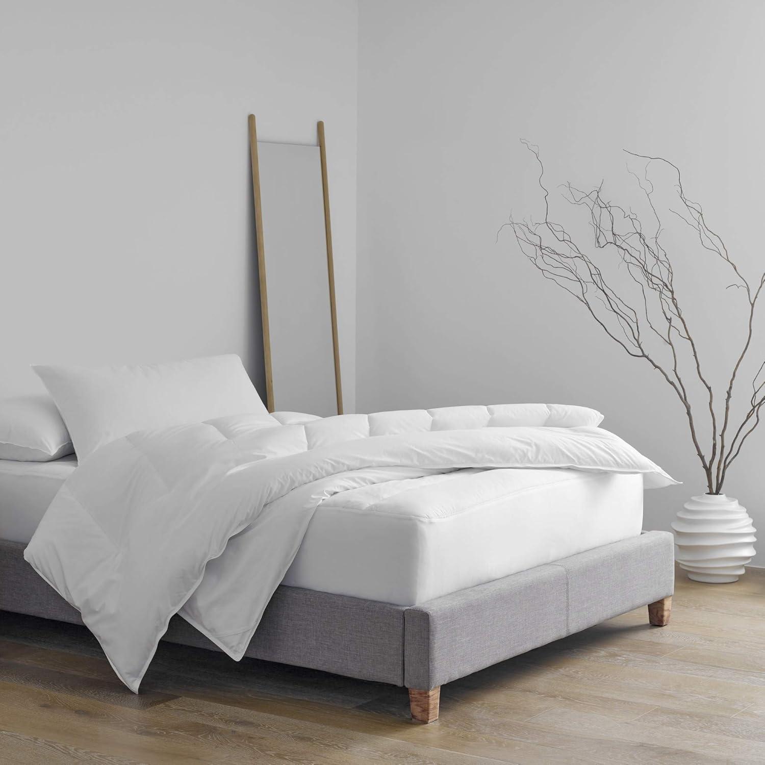 Martex Martex Clean Essentials Pillow and Pillow Protector Set With Silverbac Antimicrobial Technology