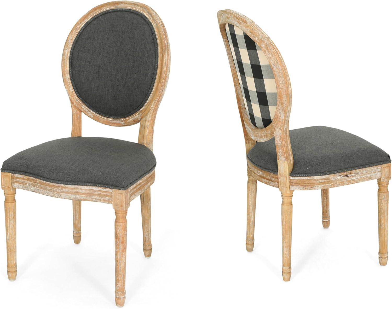 Saratoga Solid Wood King Louis Back Side Chair (Set of 2)