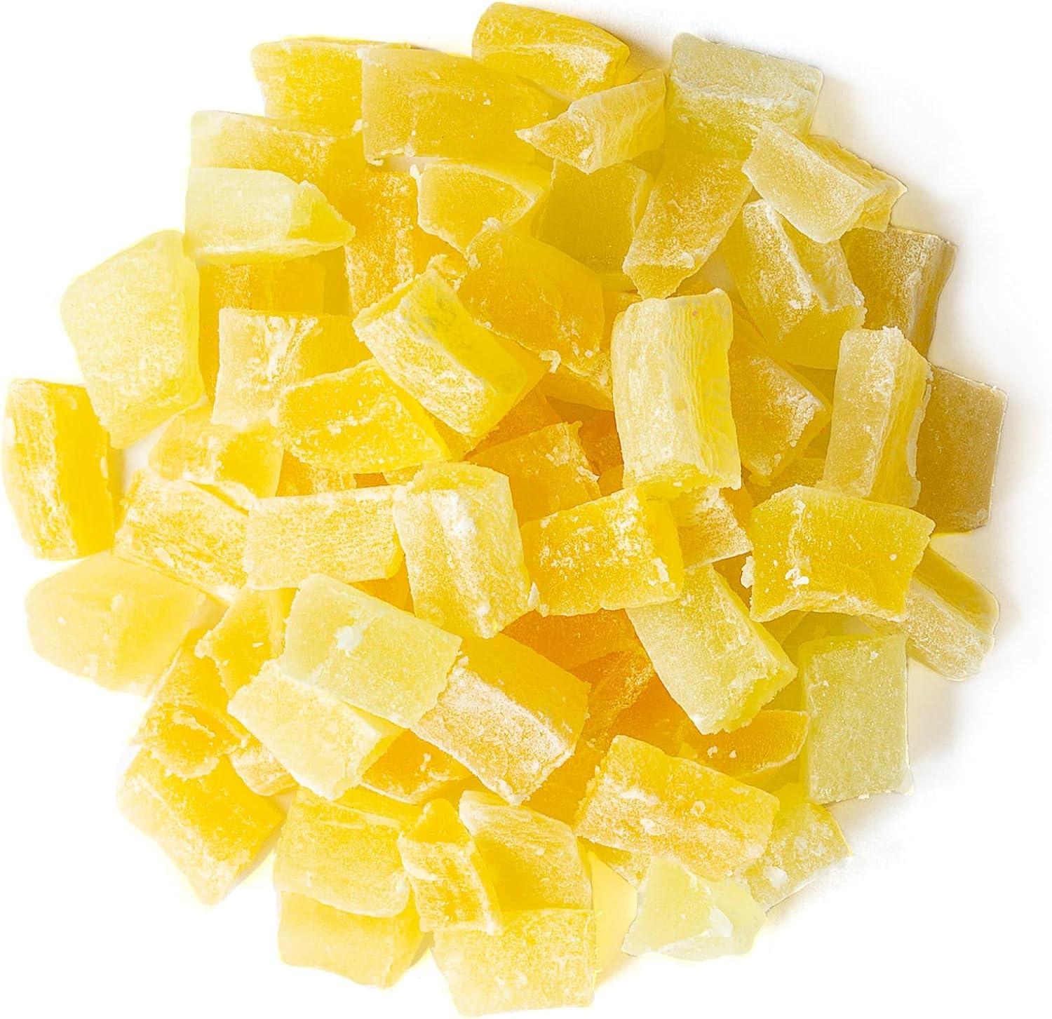 Diced Dried Pineapple, 0.5 Pounds — Kosher, Vegan — by Food to Live