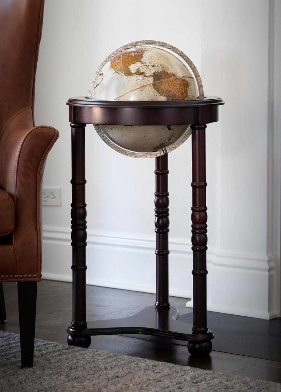 Lancaster 12 Inch Metallic Bronze Floor Globe