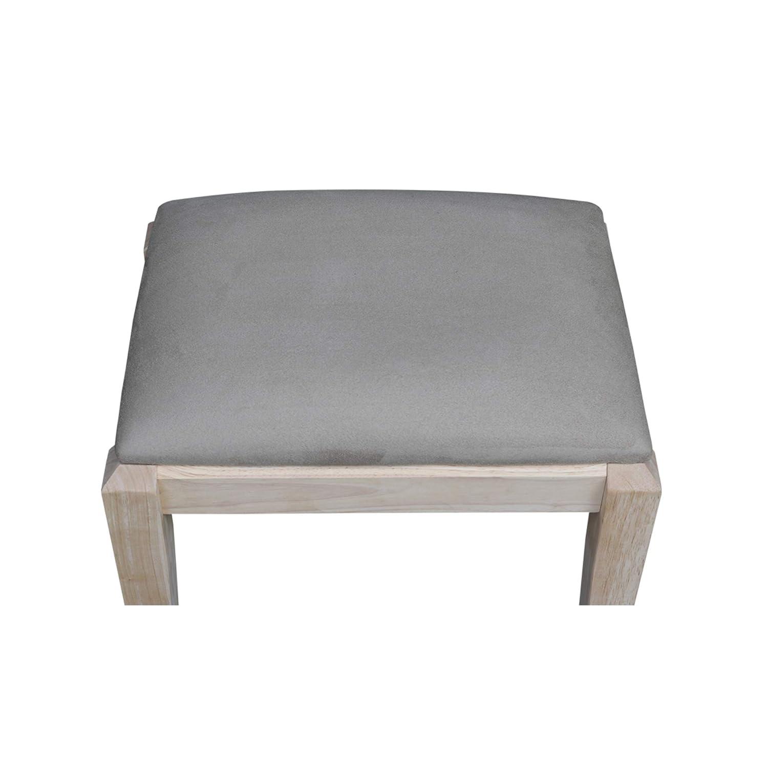 Vanity Bench Unfinished - International Concepts