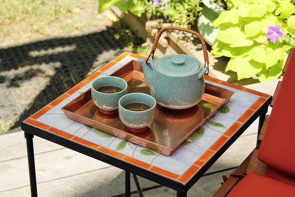 ACHLA Designs Square Copper Tray