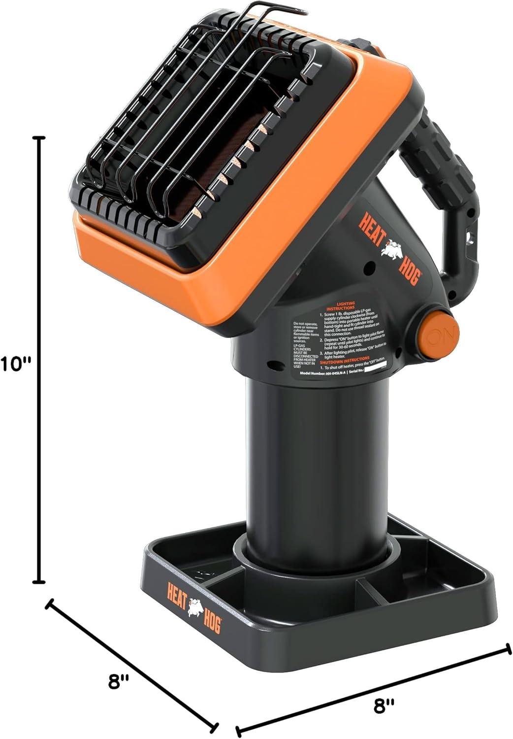 Heat Hog Heat Hog 4,000 BTU Indoor/Outdoor Portable Propane Heater