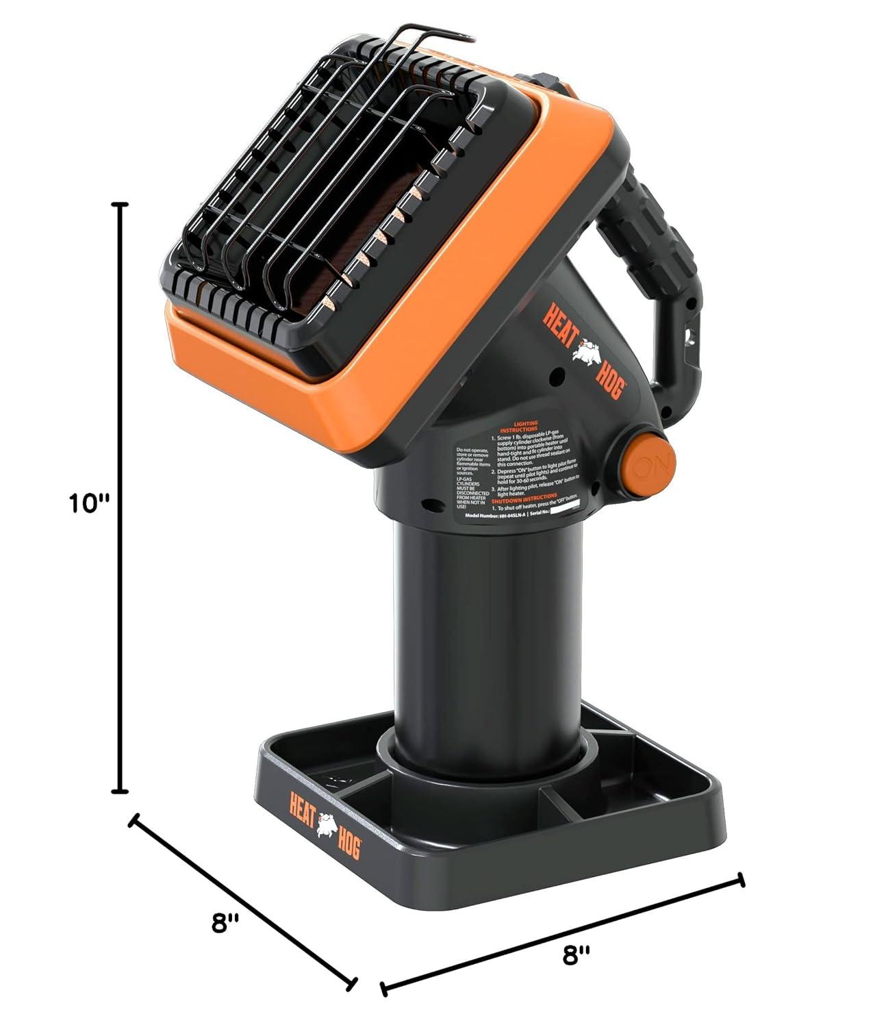 Heat Hog Heat Hog 4,000 BTU Indoor/Outdoor Portable Propane Heater