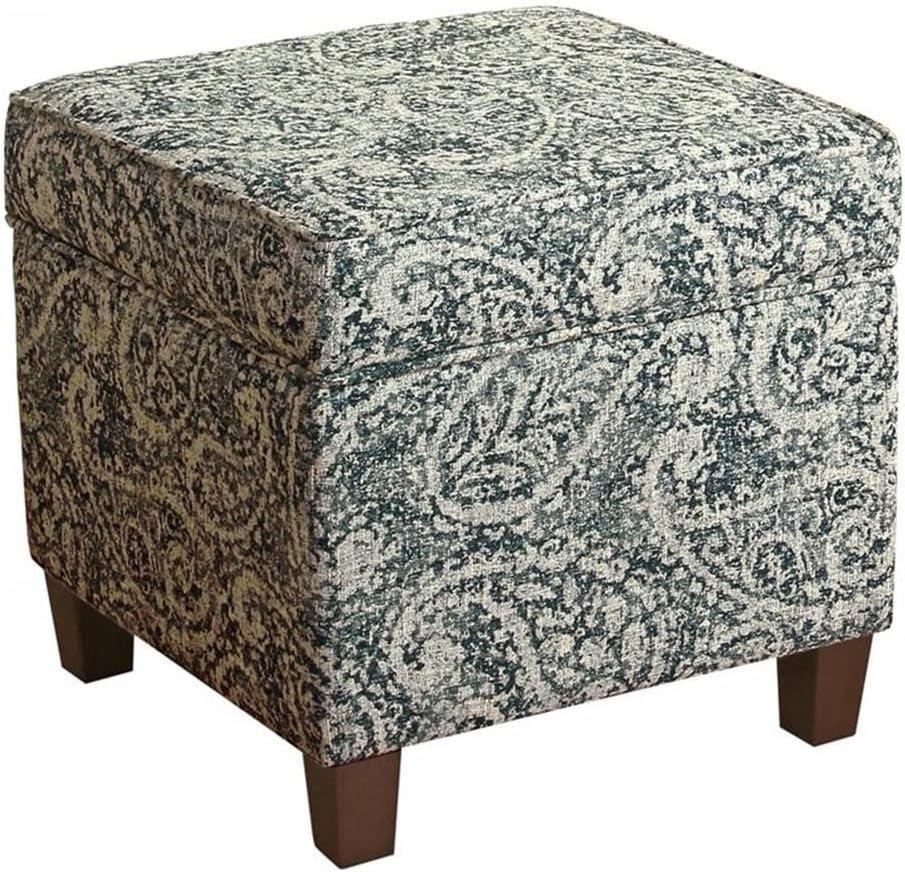 Sand & Stable™ Asha 17.5" Square Storage Ottoman