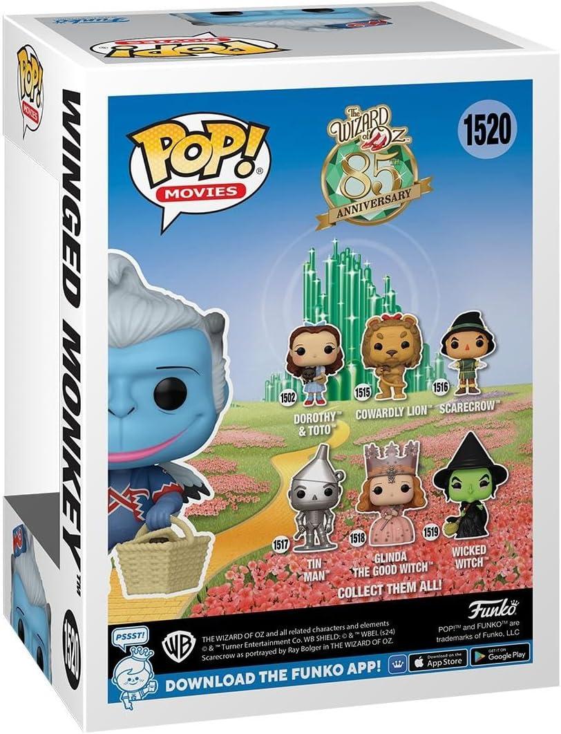 FUNKO POP! Movies: The Wizard of Oz - Winged Monkey (Styles May Vary) (MT), Funko, Gifts