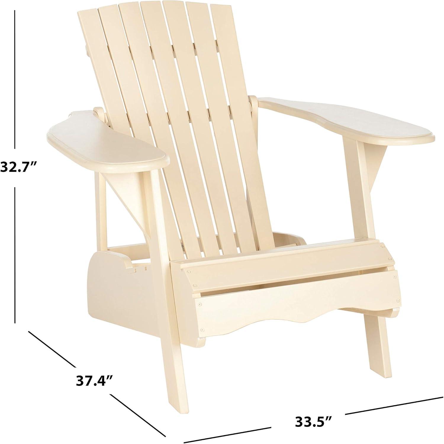 Safavieh Mopani Outdoor Patio Adirondack Chair - Off White