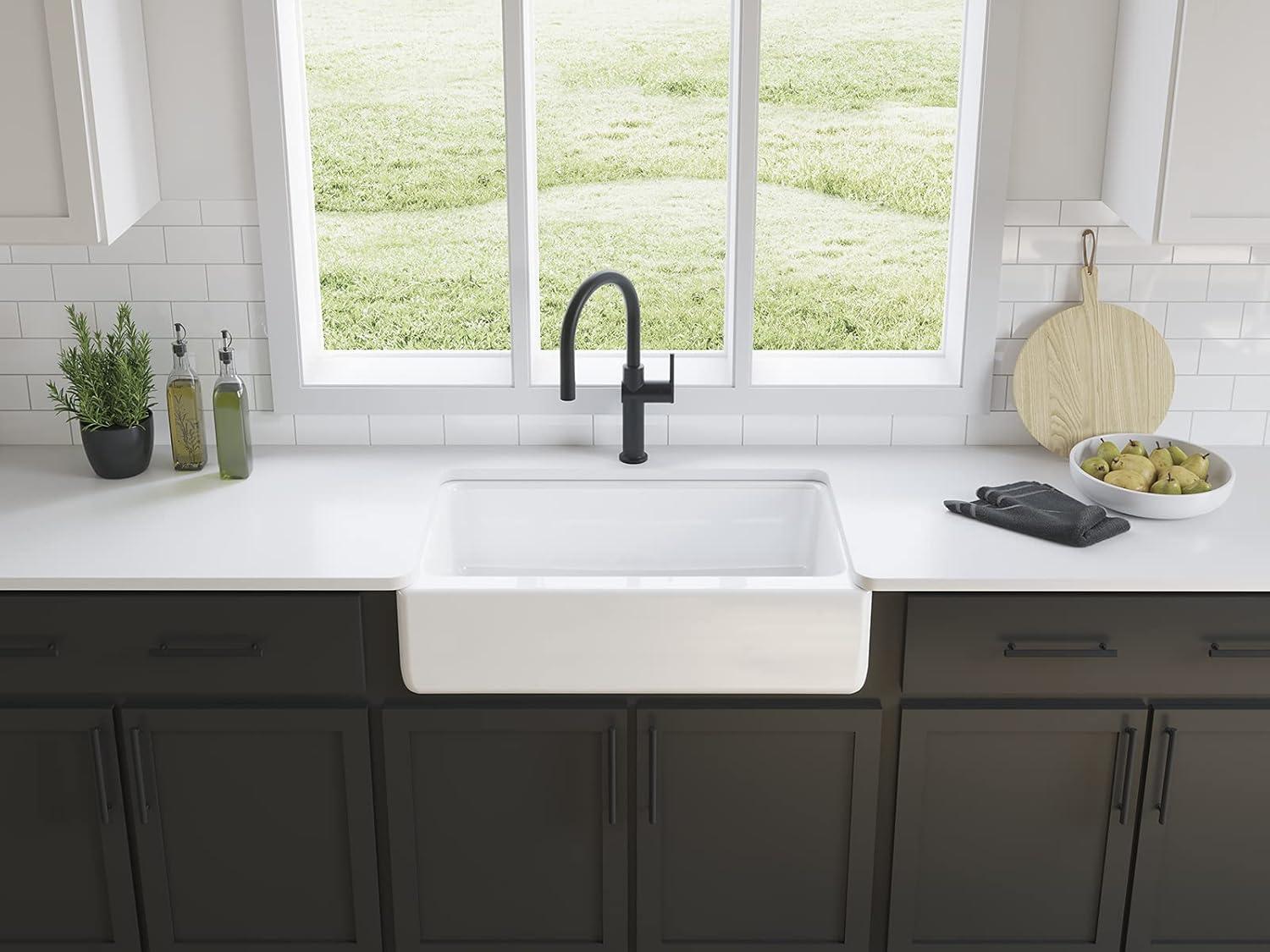 Dickinson Undermount Single-Bowl Farmhouse Kitchen Sinkundermount Single-Bowl Farmhouse Kitchen Sink