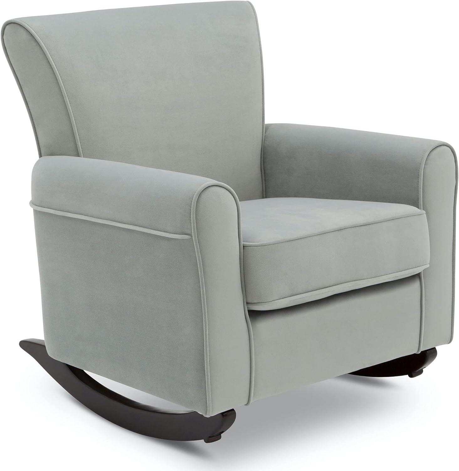 Delta Children Lancaster Rocking Chair Featuring Live Smart Fabric, Mist