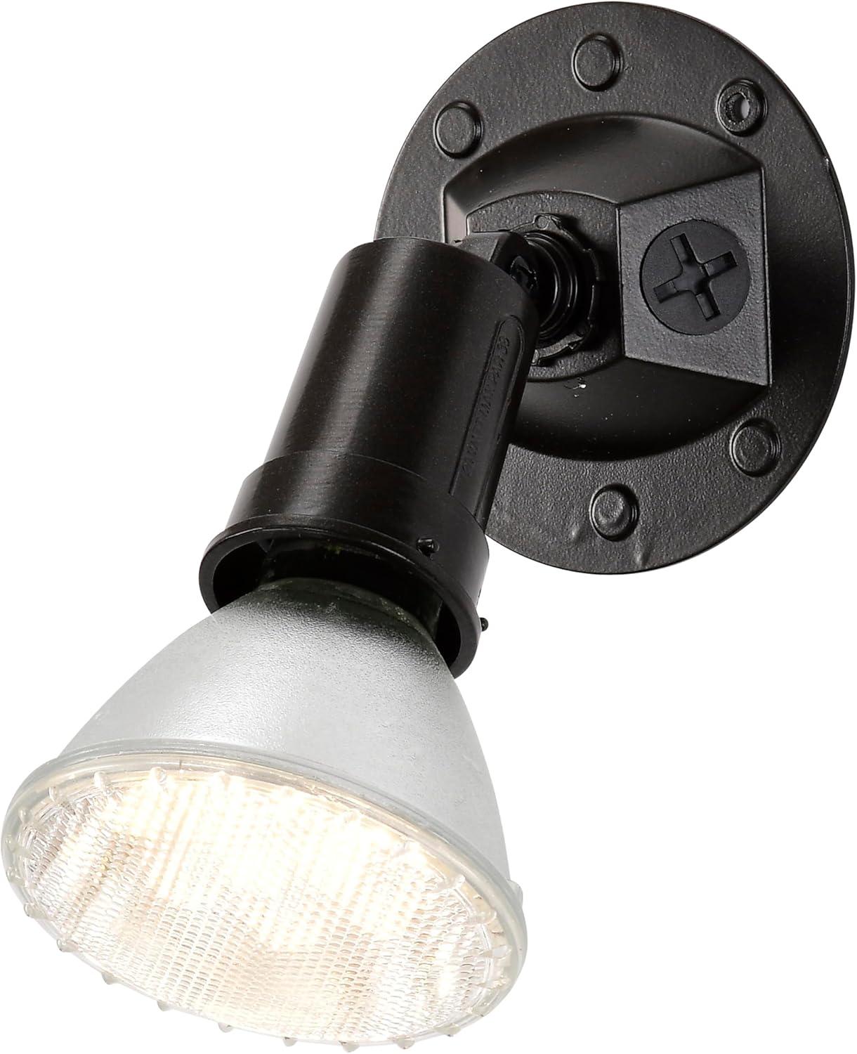 1 Light - 5" - Flood Light, Exterior - PAR38 w/Adjustable Swivel