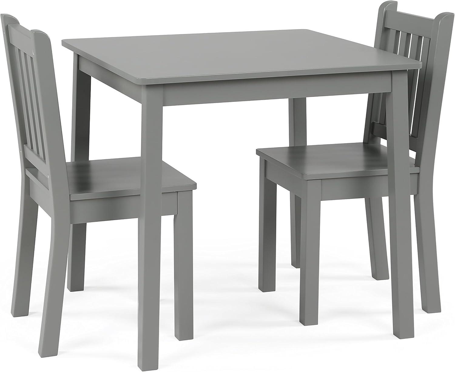 3pc Kids' Wood Table and Chair Set - Humble Crew