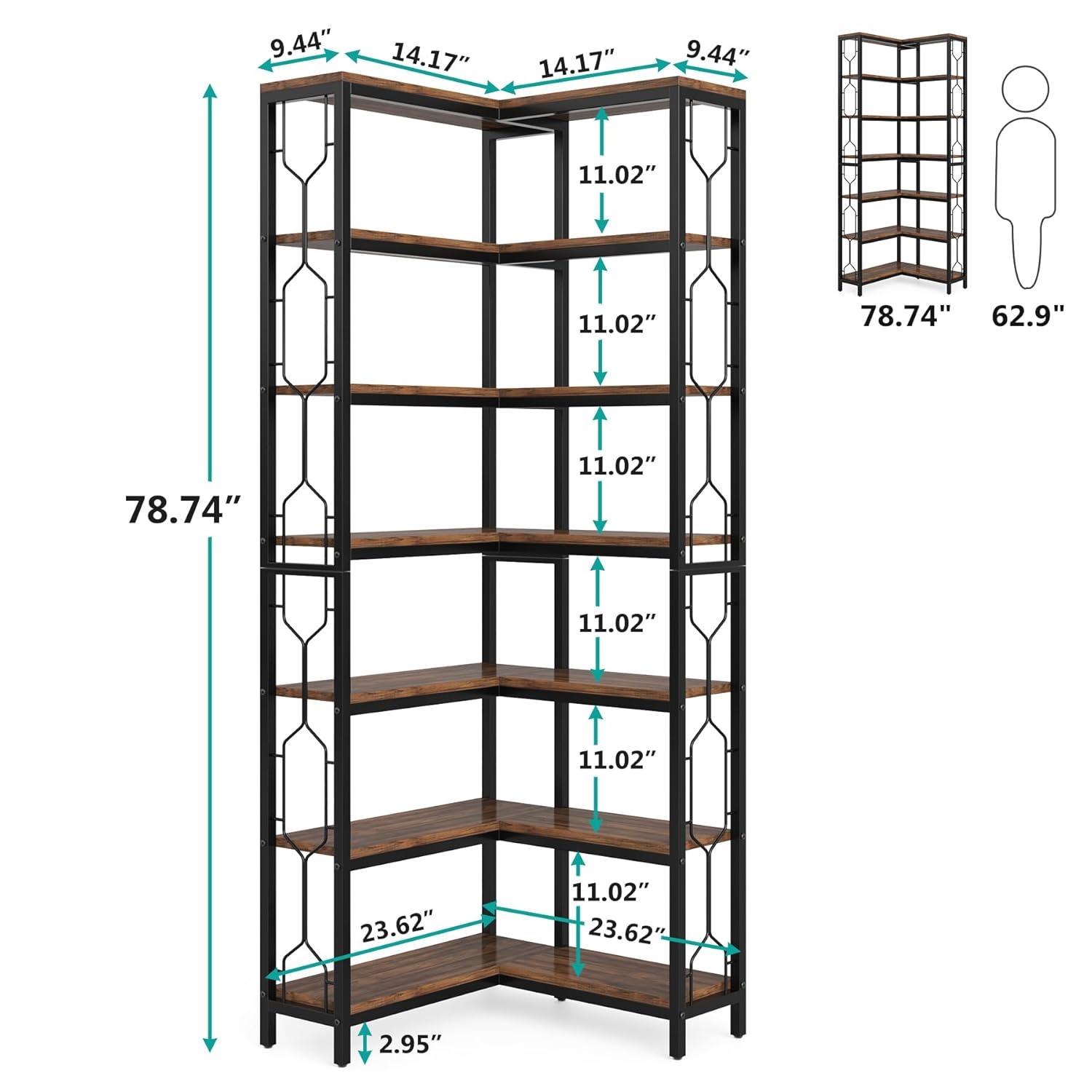 Everly Quinn Edlira Etagere Storage Bookcase