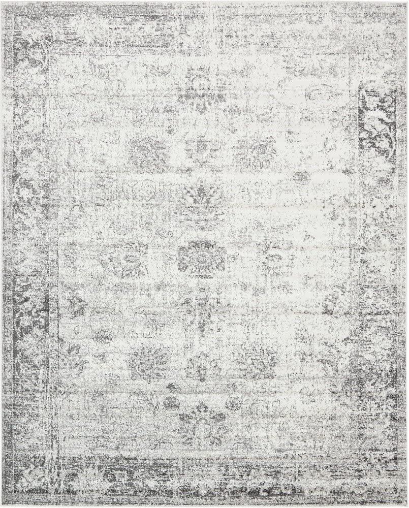 Unique Loom 8' 0 x 10' 0 Sofia Casino Gray Area Rug