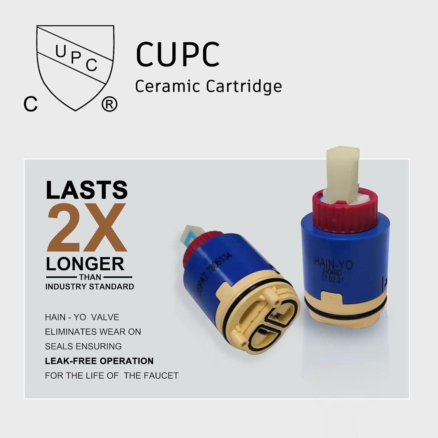 Cascade Bliss Luxury Complete Shower System with Rough-in Valve