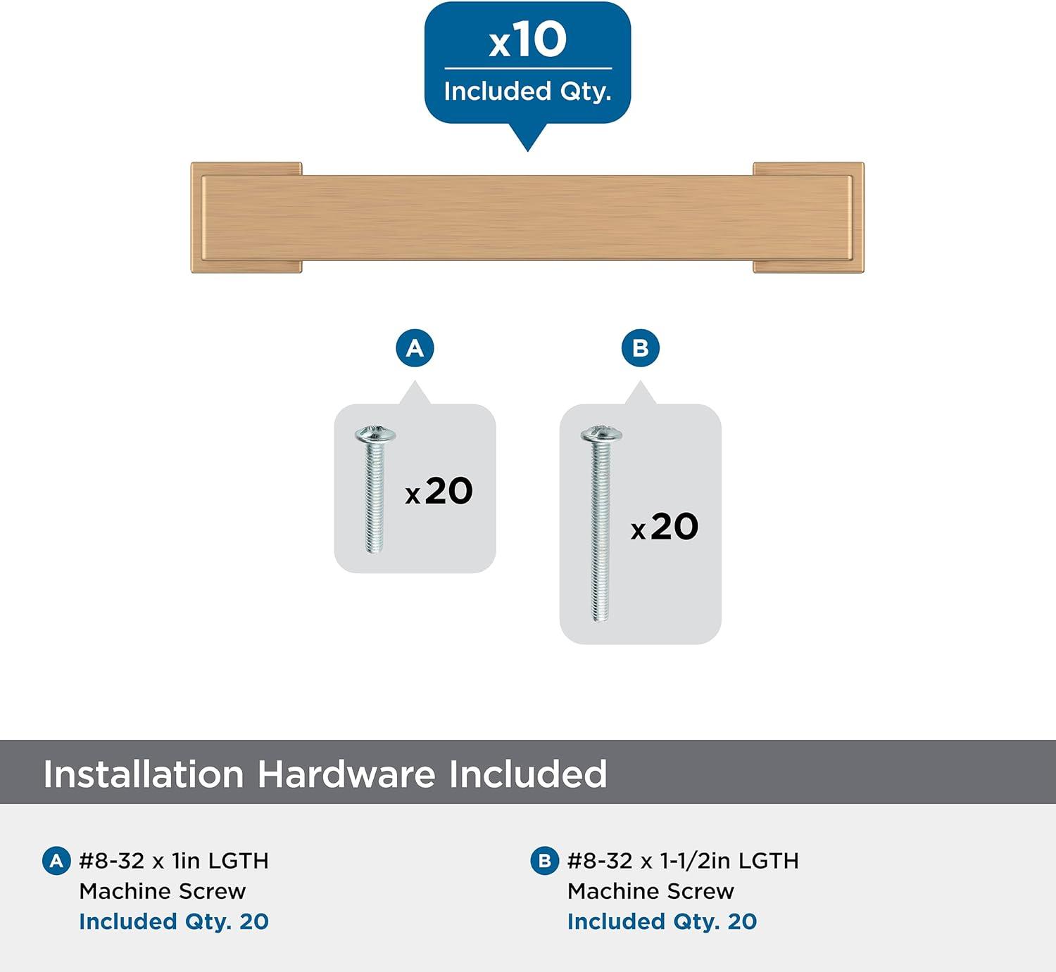 Bridgeport 3" Center Handle Pull Multipack