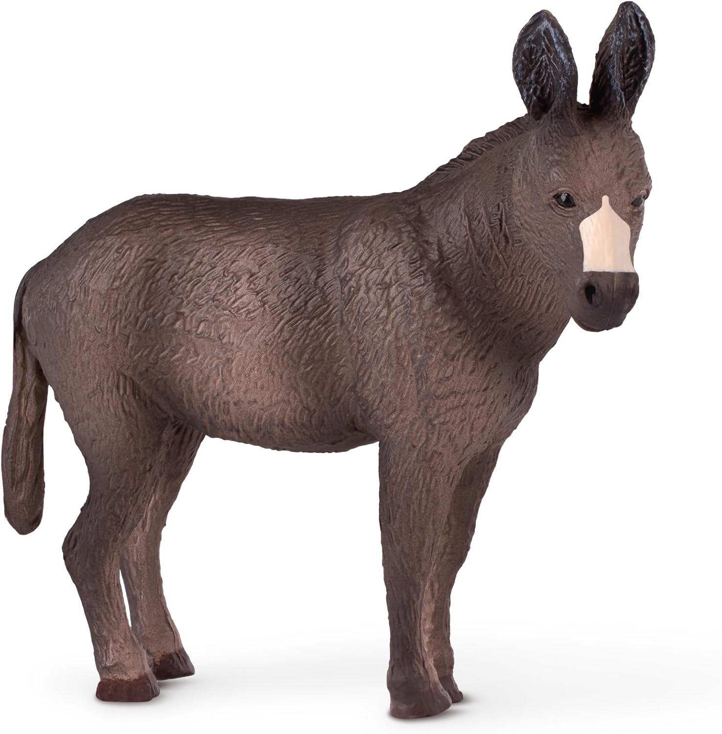 Terra by Battat - Farm Animals (Donkey, Cow, Pig) - Farm Animal Toys with Donkey Toy for Kids 3+ Pc, Multi