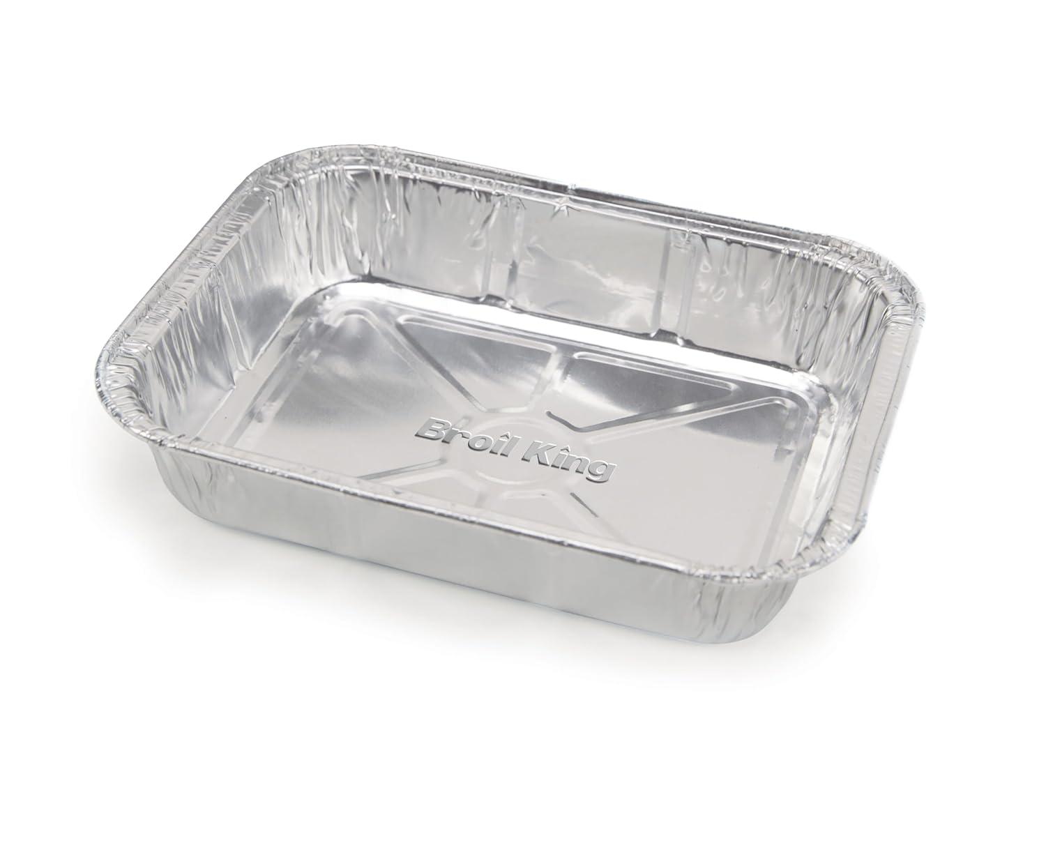 Universal Small Silver Aluminum Drip Pans, 10-Pack