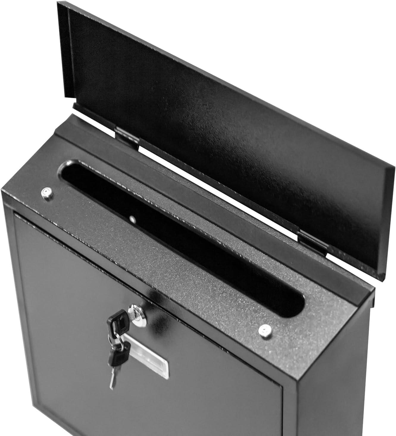 Fine Art Lighting Fine Art Living Wall Mounted Locking Steel Mailbox