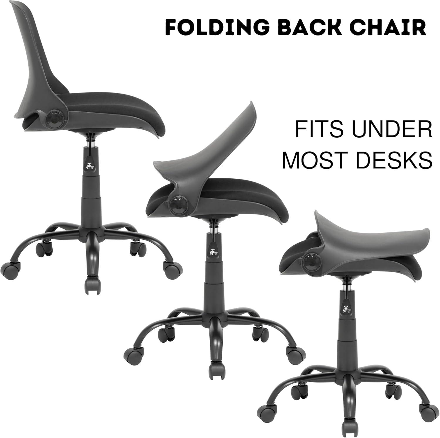 Folding Back Task Chair - studio designs