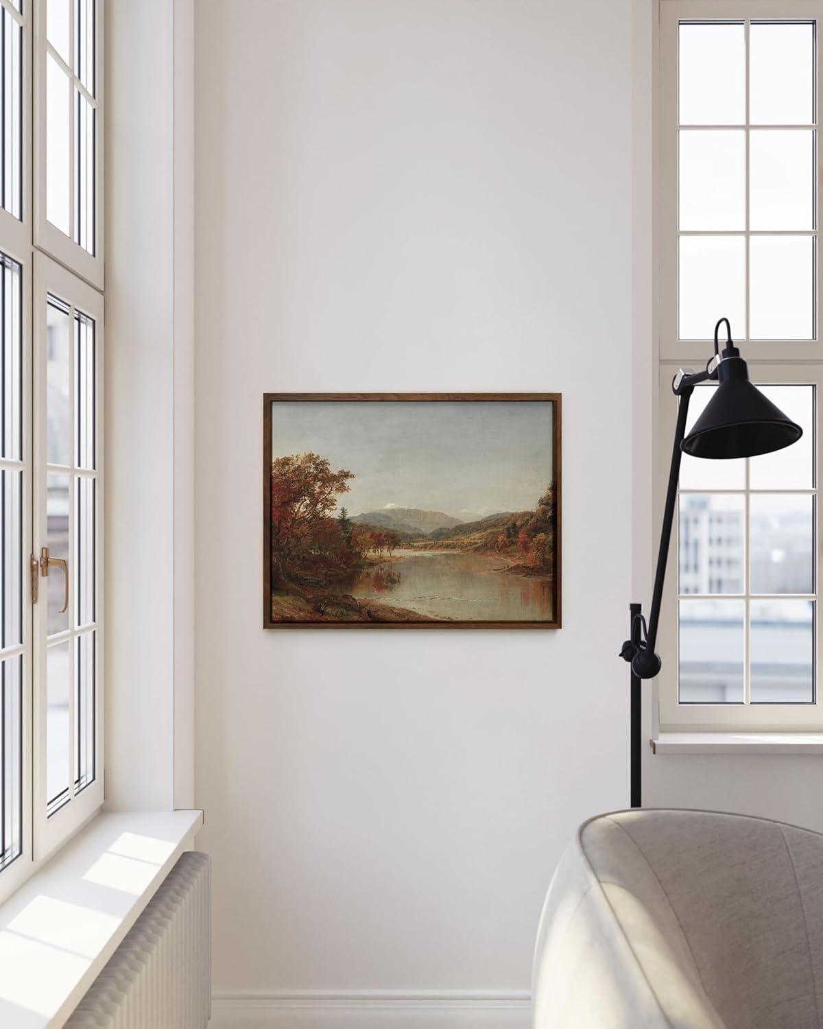 HAUS AND HUES Vintage French Landscape Art – Country Decor, Modern Farmhouse Wall Art, and Rustic Paintings for Home Decoration (Unframed 8x10)