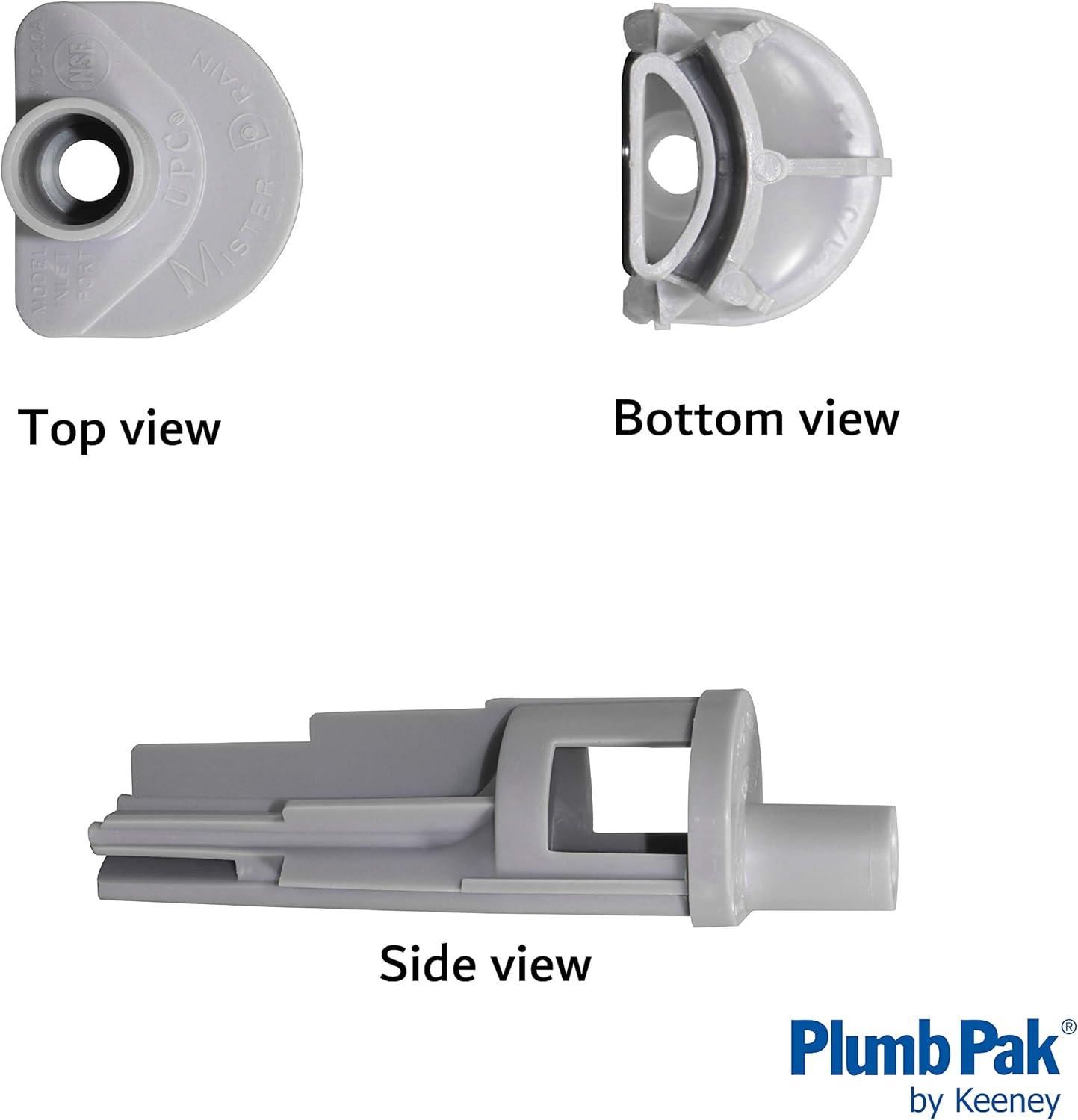 Plumb Pak Air Gap for Standpipes Gray Plastic