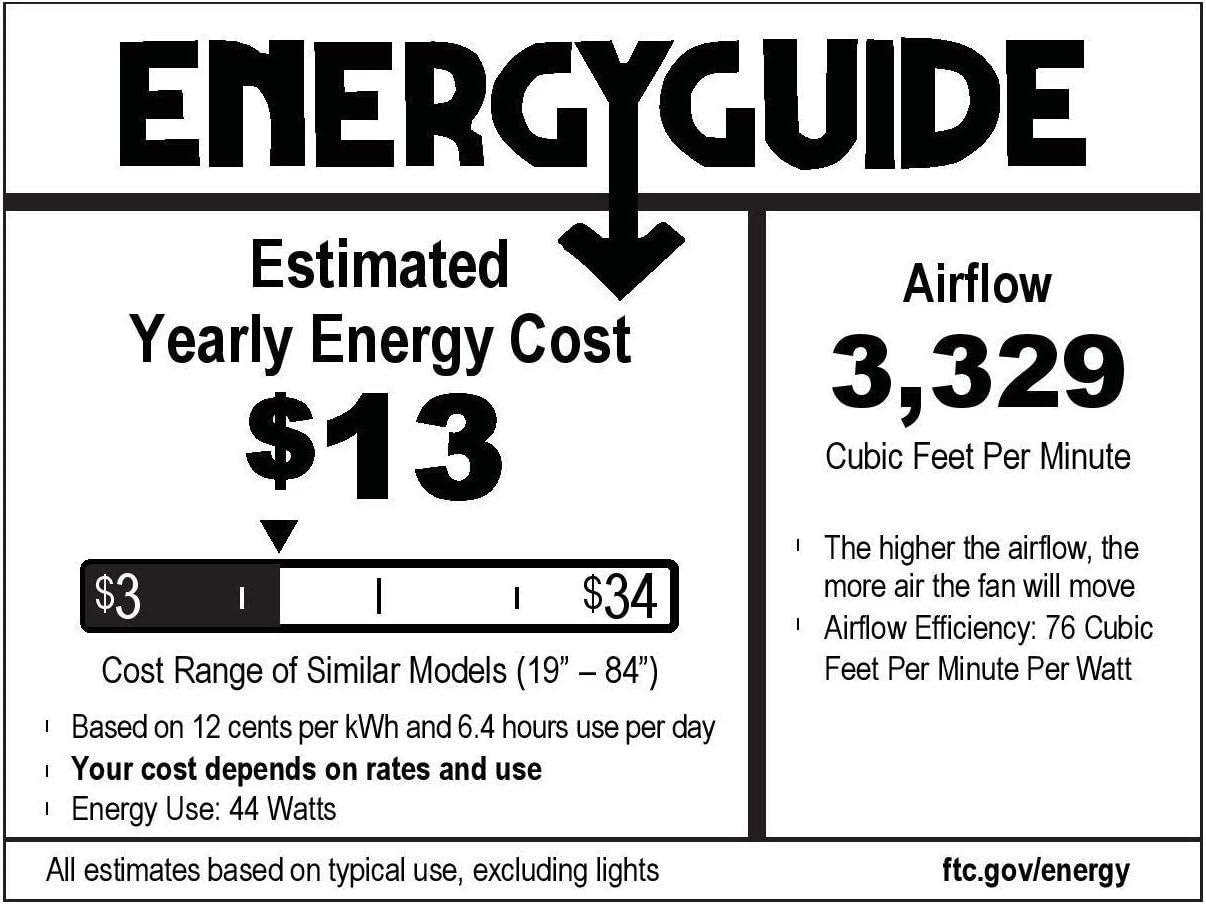 48" Midtown 3 - Blade Standard Ceiling Fan with Remote Control and Light Kit Included