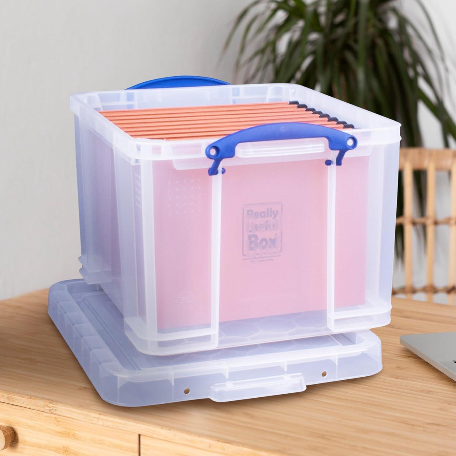 Really Useful Box 32 Liter Storage Container w/Snap Lock Handles