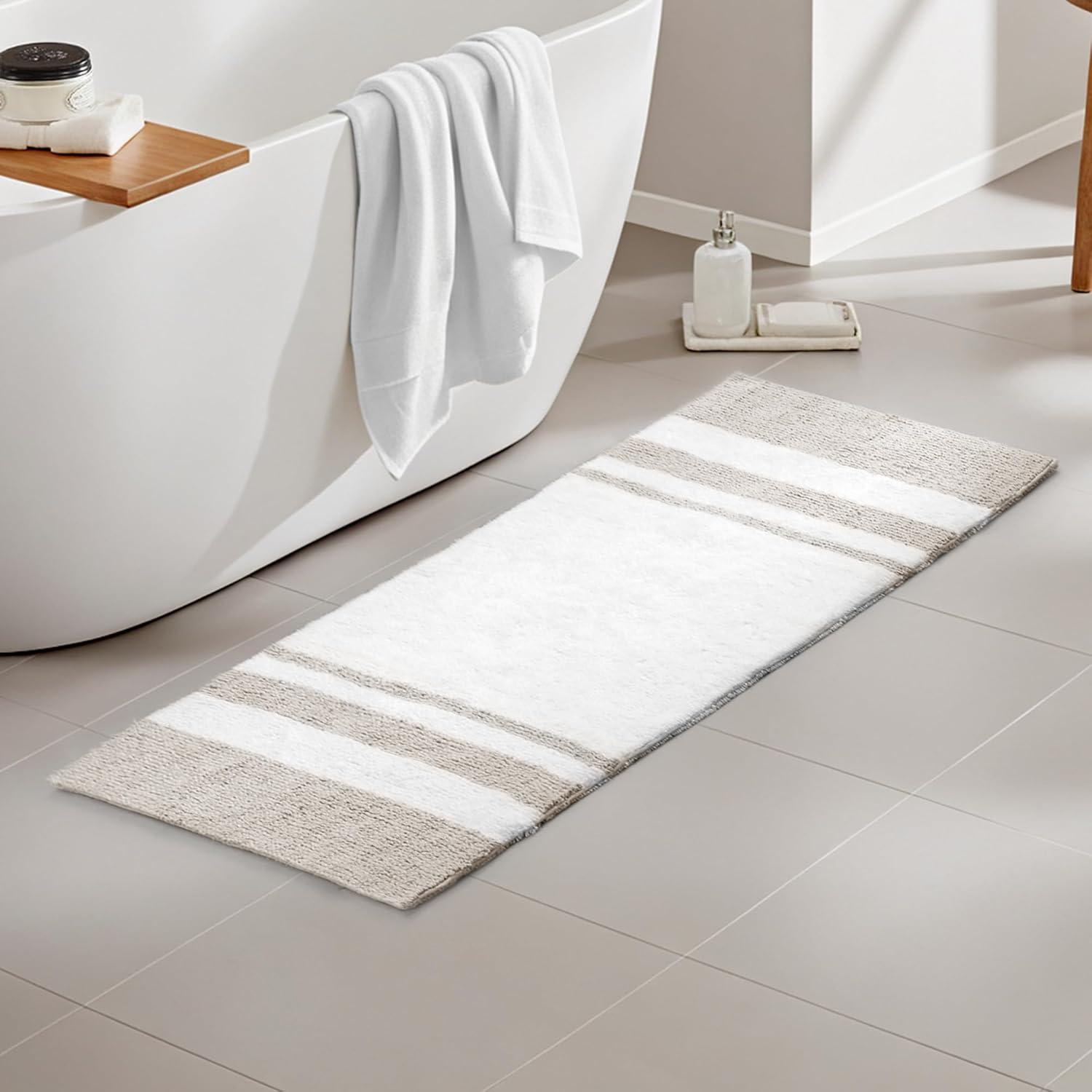 Madison Park Cotton Reversible Bath Rug