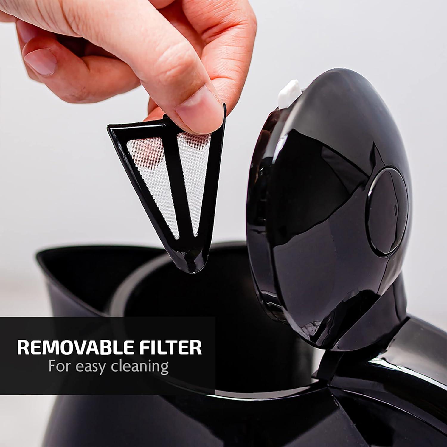 Ovente OVENTE 1.7 qt. Plastic Electric Tea Kettle