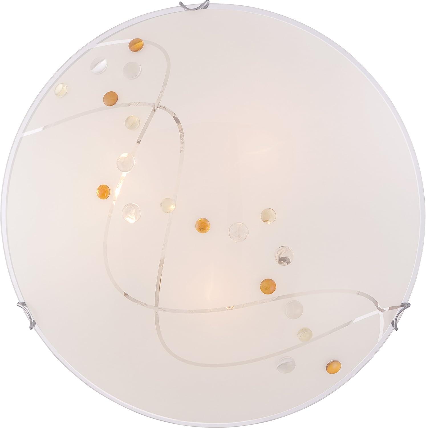 Quoizel Stellar 3-Light Polished Chrome Flush Mount Light